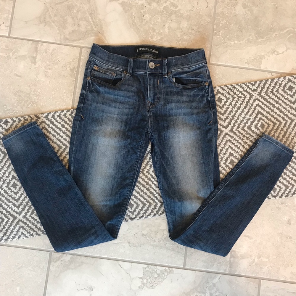 Express mid-rise legging jean
